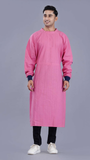 O.T Plain Pink Gown for doctors (Pack Of 2)