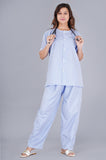 Blue Lining Rc Raymond cotton Patient Set For Women