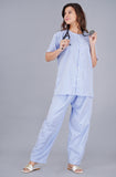 Blue Lining Rc Raymond cotton Patient Set For Women