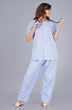 Blue Lining Rc Raymond cotton Patient Set For Women