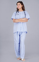 Blue Lining Rc Raymond cotton Patient Set For Women