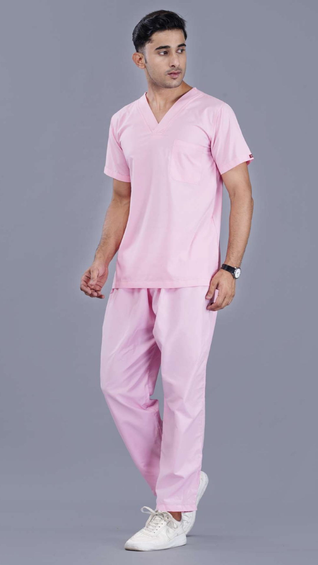 Scrub Pink Suit for doctors Pant & Shirt