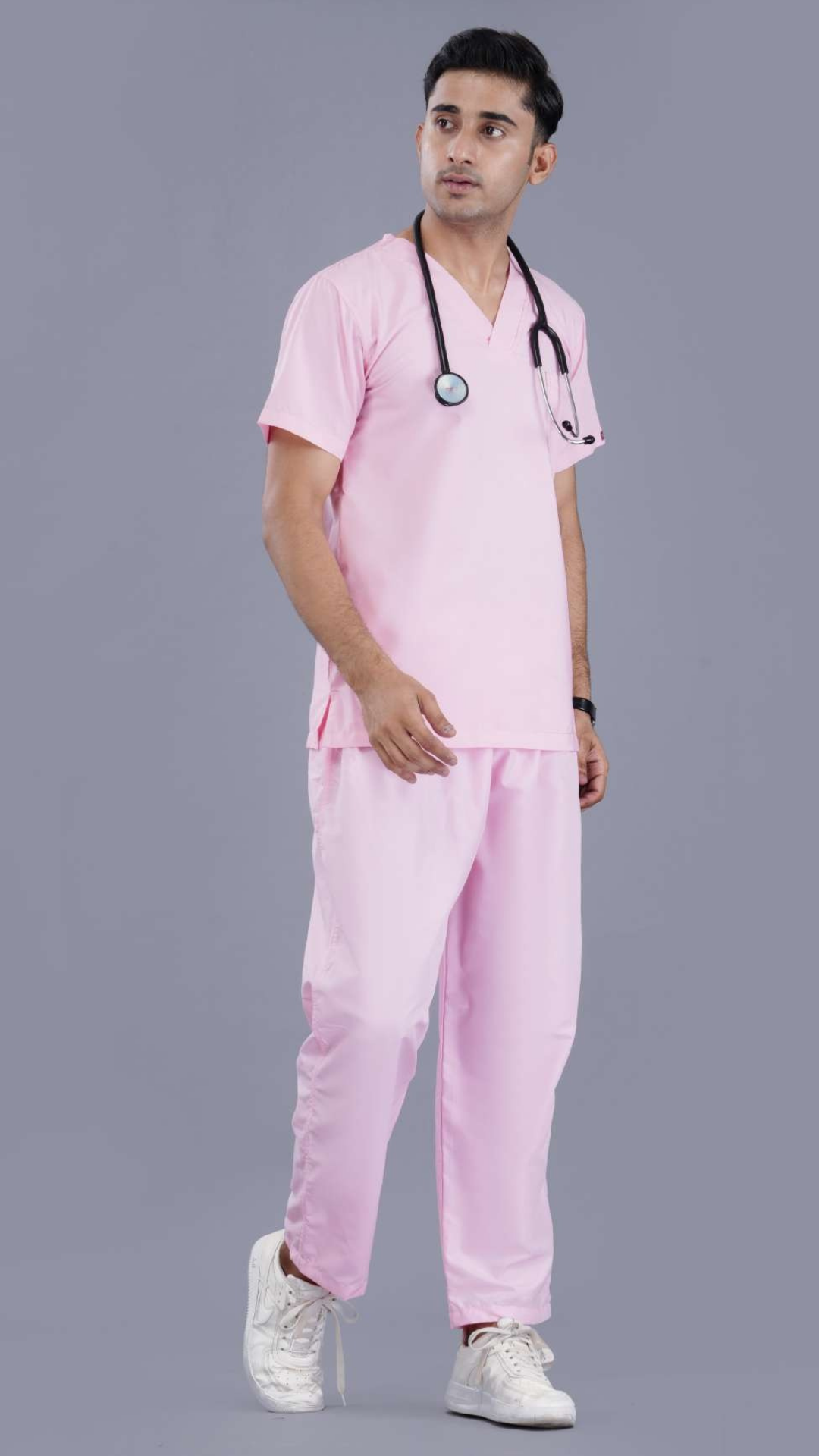 Scrub Pink Suit for doctors Pant & Shirt