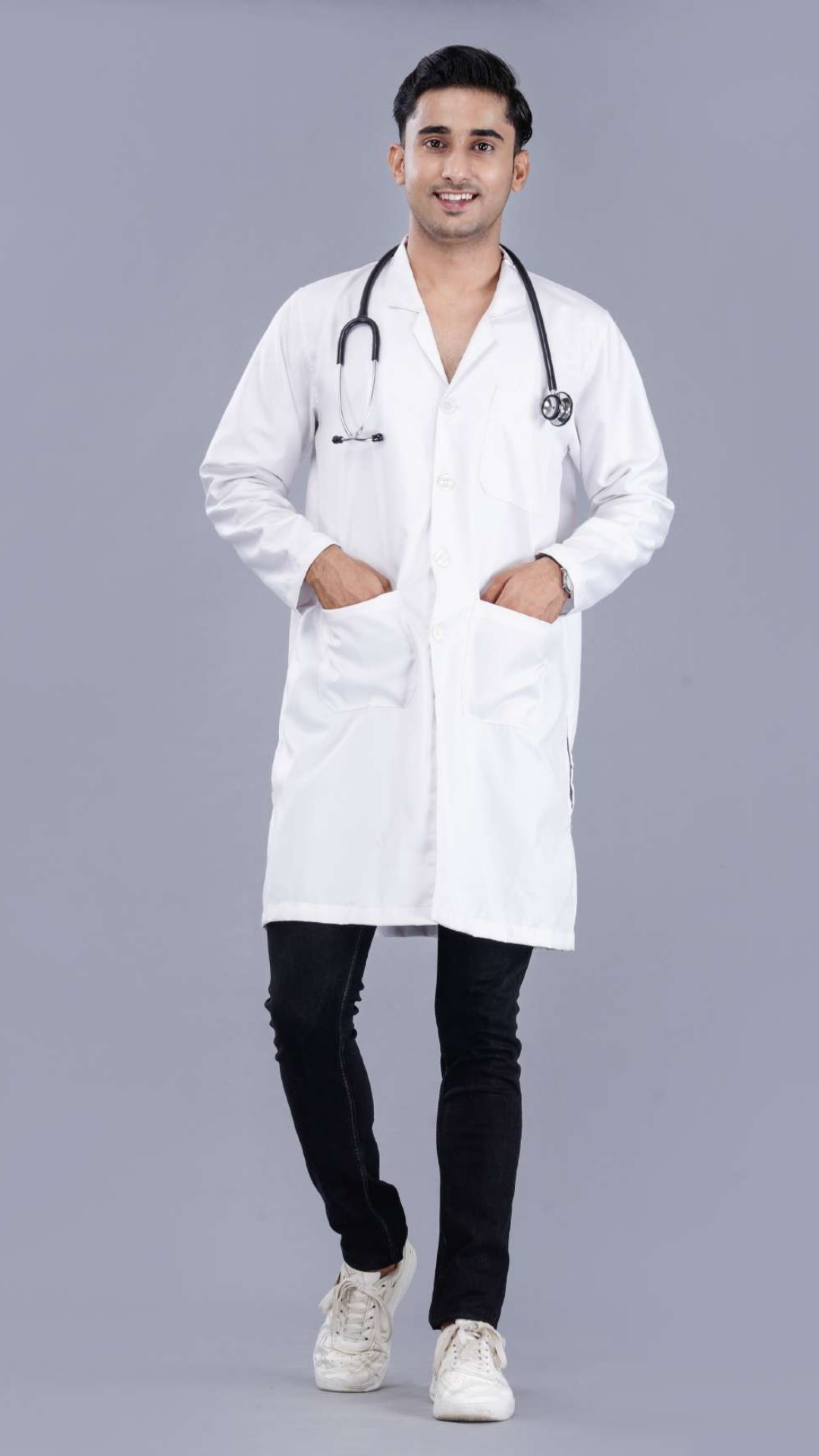 Plain White Lab Doctor Coat