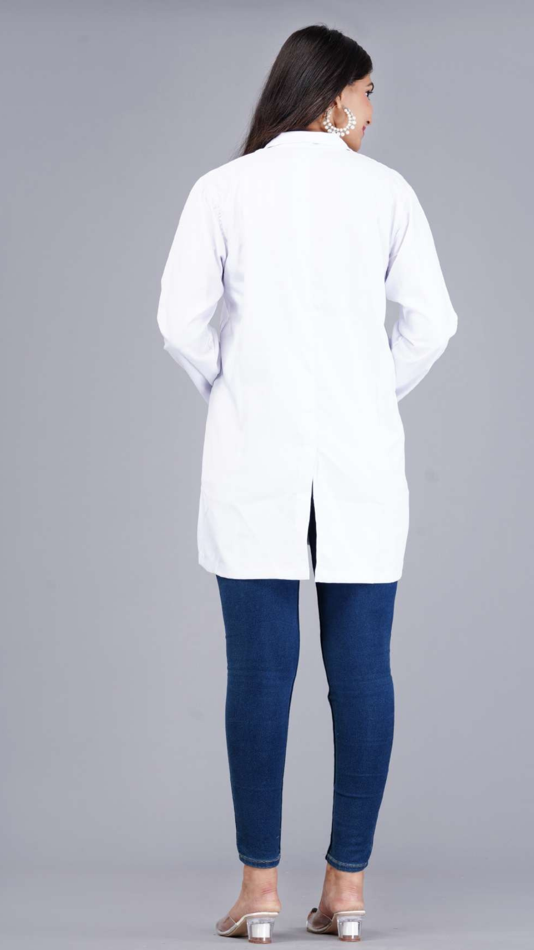 Plain White Lab Doctor Coat