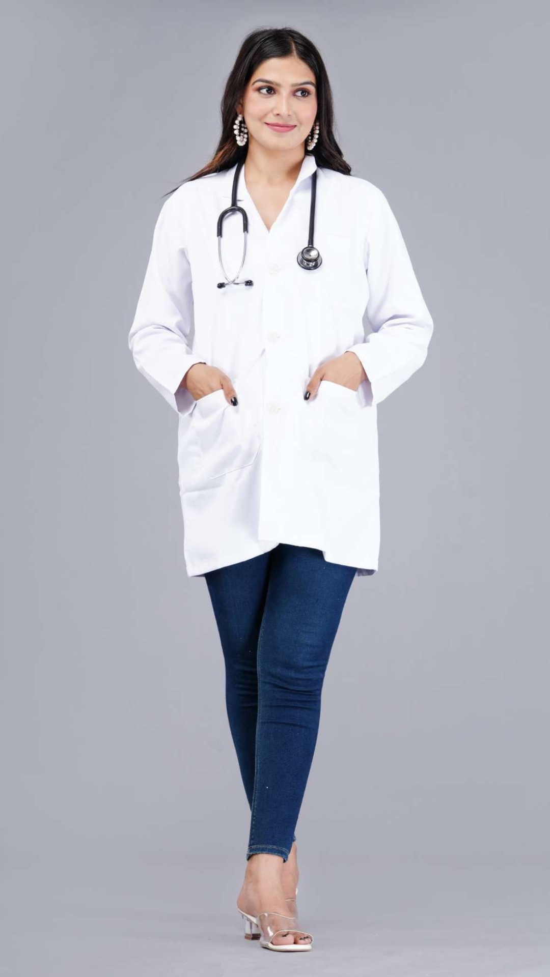 Plain White Lab Doctor Coat